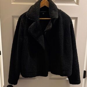 Banana Republic Black Teddy Jacket